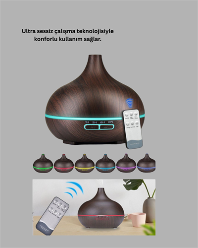 Büyük Su Hazneli Ultrasonik Difüzör ve Oda Nemlendirici