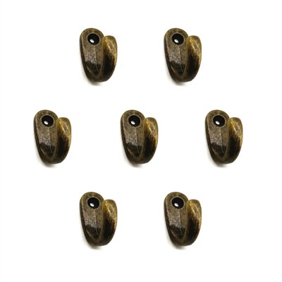 Büyük Tekli Fincan Askı, Dekor Askısı - Antik, 100 Adet, 12x23x30 mm