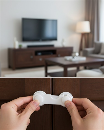 ÇOCUK GÜVENLİK KİLİDİ 4 ADET