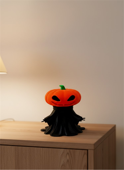 Cadılar Bayramı Temalı Balkabağı Figür 9cm Dekor Objesi