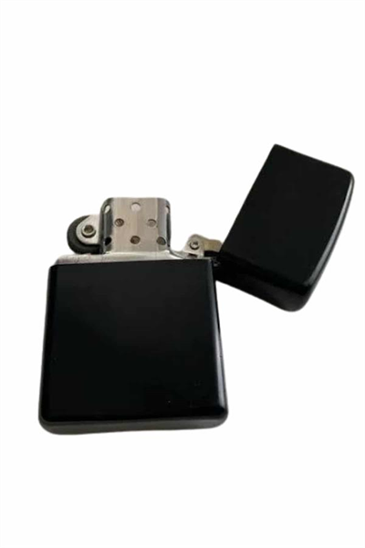 Çakmak Parlak Siyah Doldurulabilir Hedyelik Eşya