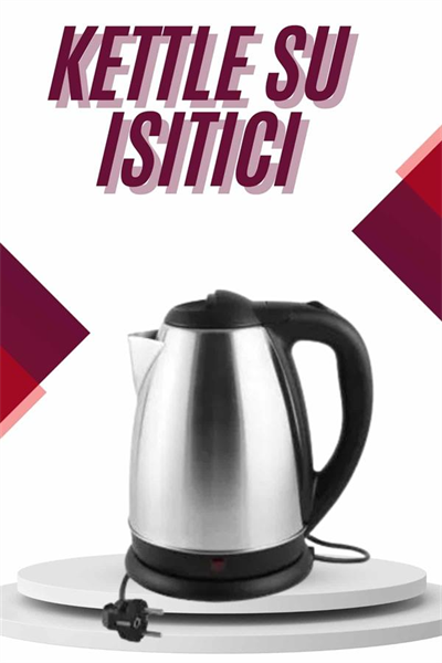 Çelik Su Isıtıcı Kettle Dayanıklı Paslanmaz Çelik Uzun Ömürlü