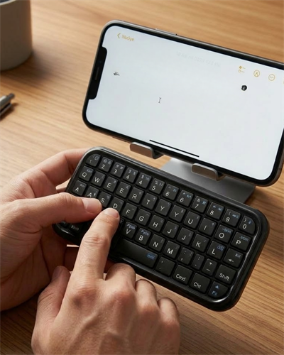 Cep Boyutu Kablosuz Bluetooth Klavye Telefon ve Tablet Uyumlu