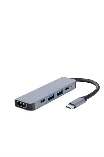 Çevirici Dönüştürücü Adaptör Macbook 3 In 1 Type-C To Hdmı USB 3.0