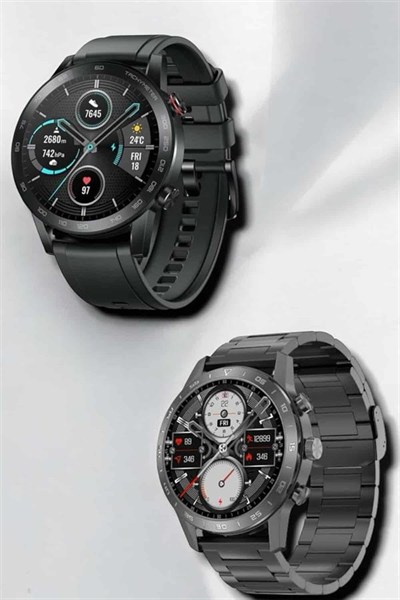 Çift Kordonlu Yüksek Çözünürlüklü Akıllı Saat Uyku İzleyici & Spor Modları