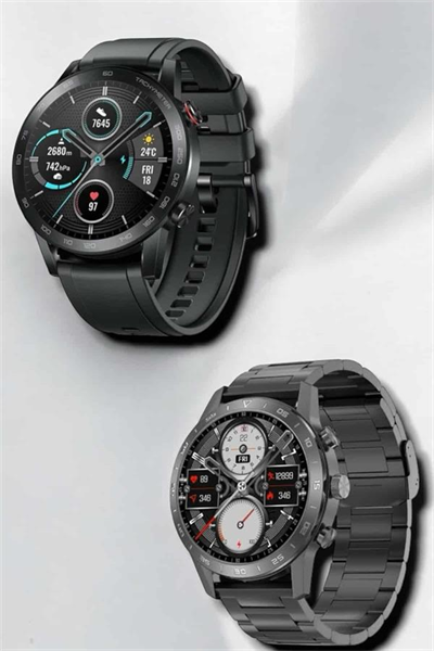 Çift Kordonlu Yüksek Çözünürlüklü Akıllı Saat Uyku İzleyici & Spor Modları