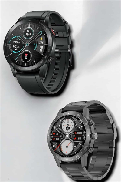 Çift Kordonlu Yüksek Çözünürlüklü Akıllı Saat Uyku İzleyici & Spor Modları