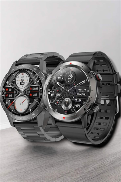 Çift Kordonlu Yüksek Çözünürlüklü Akıllı Saat Uyku İzleyici & Spor Modları