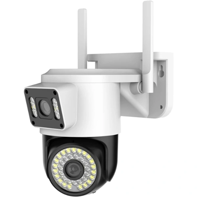 Çift Lensli Dış Mekan Wi-Fi Kamera
