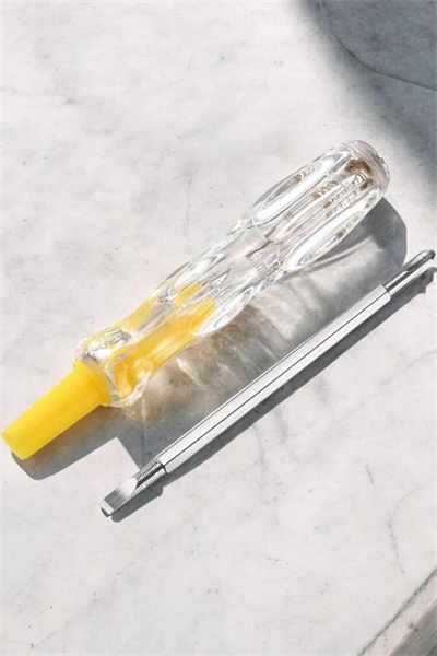 Çift Taraflı Elektrik Kontrol Kalemi Şeffaf Tornavida