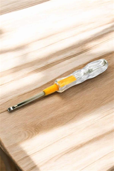 Çift Taraflı Elektrik Kontrol Kalemi Şeffaf Tornavida