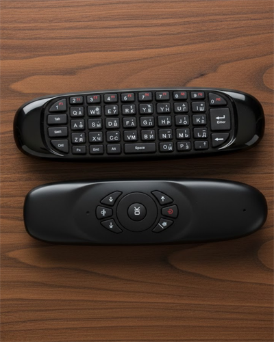 Çift Taraflı Hava Mouse Kablosuz Klavye ve Uzaktan Kumanda