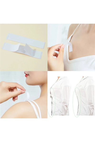 Çift Taraflı Vücut Kıyafet Sabitleme Bantı