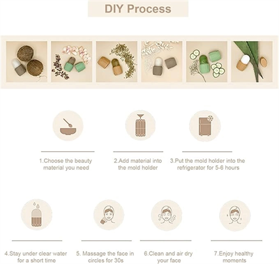 Cilt Bakım Buz Yüz Silindiri