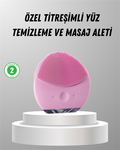 Cilt Dostu Silikon Yüz Masaj Aleti – Hafif, Dayanıklı ve Su Geçirmez Tasarım
