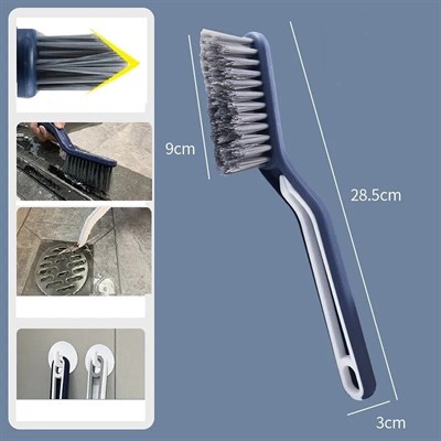 Cımbızlı Fırça Çok Amaçlı  Kademeli Kesim Uçlu Banyo Klozet Kenarı Pencere Temizleme Aparatı