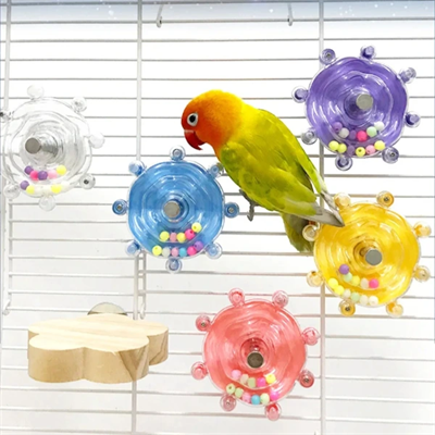 Çıngıraklı Kuş Kafesi İçin Çark Oyuncağı