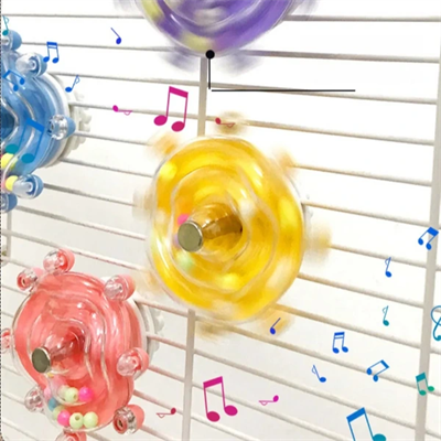 Çıngıraklı Kuş Kafesi İçin Çark Oyuncağı