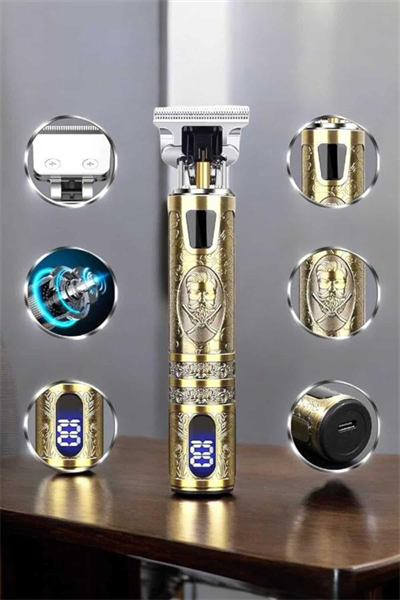 Çizik Tıraş Makinesi Şarjlı Paslanmaz Çelik Bıçaklı Uzun Ömürlü