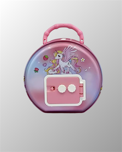 Çocuk Para Kasası Anahtarlı Güvenli Tasarruf Kutusu