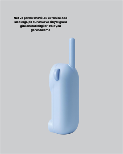 Çocuk ve Bebek Telsizi – 22 Kanal, VOX Modu, USB Şarjlı, Renkli Ekran