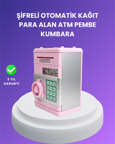 Çocuklar İçin Eğitici Elektronik Şifreli Kumbara