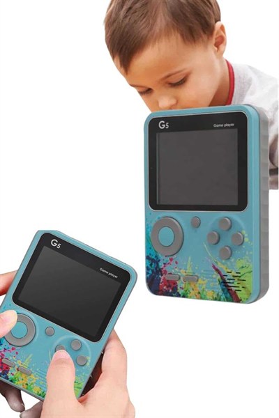 Çocuklara Özel 4K HD Retro Oyun Konsol El Atari Taşınabilir 500 Oyunlu