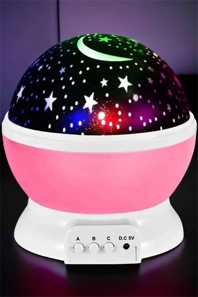 Çocuklara Özel Yıldızlı Gece Lambası