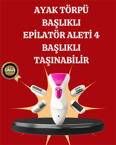 Çok Amaçlı Kadın Bakım Seti Epilasyon ve Törpü