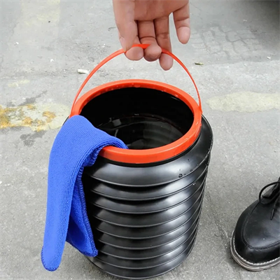 Çok Amaçlı Katlanabilir Araç İçi Kova