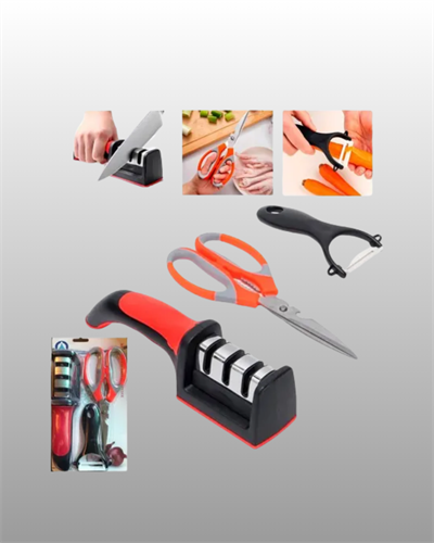 Çok Amaçlı Mutfak Makas Seti – Paslanmaz Çelik ve Ergonomik Tasarım