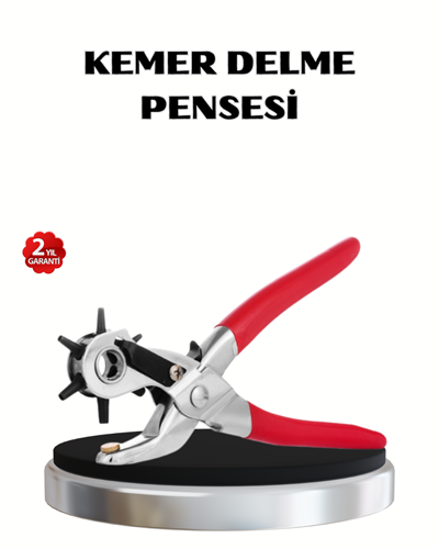 Çok Fonksiyonlu Delik Açma Pensesi 2mm–4.5mm Ayarlı Metal Gövdeli