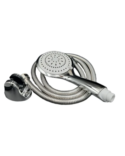 Çok Fonksiyonlu El Duşu Başlığı Spiral Hortumlu Dayanıklı Duş Seti