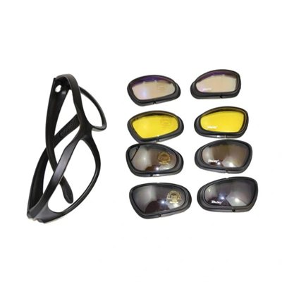 Çok Lensli Tactical Gözlük Seti