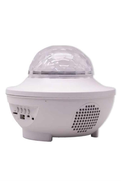 Çok Renkli Projektör Lamba Disko Topu Gece Lambası Kablosuz