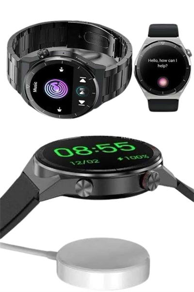 Çoklu Kordon Hediyeli Akıllı Saat Çağrı Cevaplama Müzik Dinleme Dokunmatik Ekran