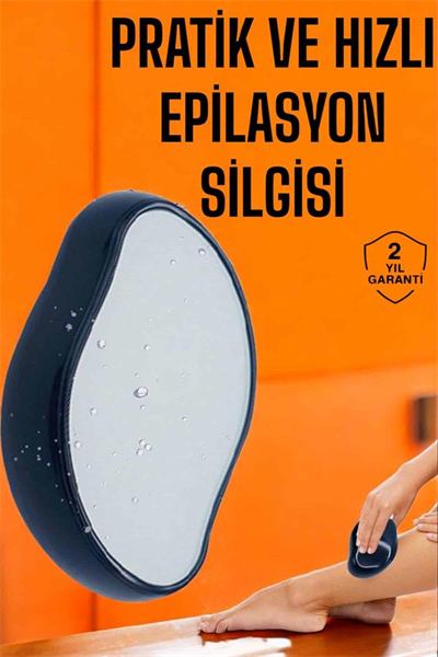Crystal Eraser Epilasyon Aleti Tüy Silgisi Tüy Alıcı Kristal Epilatör Ağda
