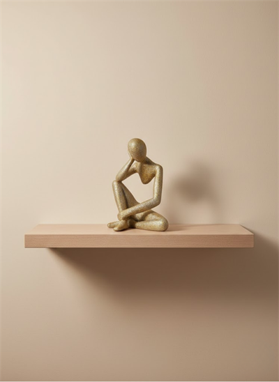 DEKORATİF İNSAN FİGÜRÜ SARI