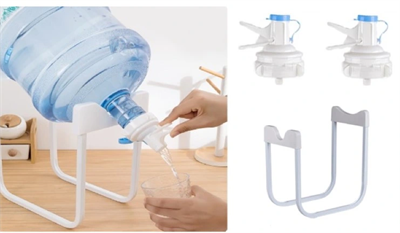 Damacana Musluk Başlığı ve Metal Ayak Stand Seti