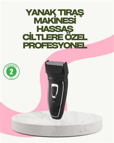 Darbelere Dayanıklı Kablosuz Erkek Tıraş Aleti