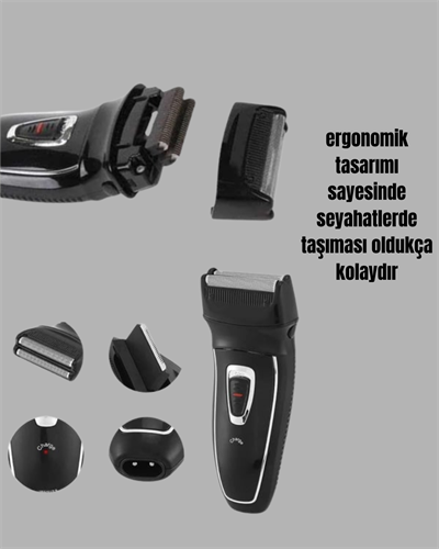 Darbelere Dayanıklı Kablosuz Erkek Tıraş Aleti