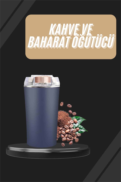 Dayanıklı Paslanmaz Çelik Kolay Kullanım Kahve Ve Baharat Öğütücü