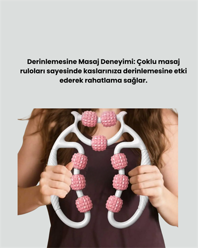 Dayanıklı Plastik Kas Masaj Rulosu Selülit Karşıtı