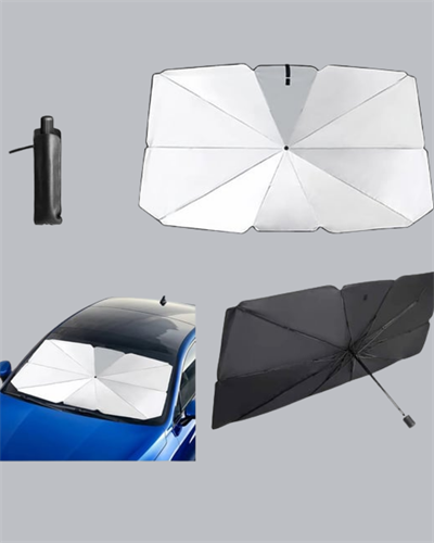 Dayanıklı UPE Alaşımlı Şemsiye Tipi Araç Güneşliği - Kolay Katlanır