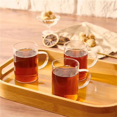 DecoHandy 6lı Cam Kupa 200 ml