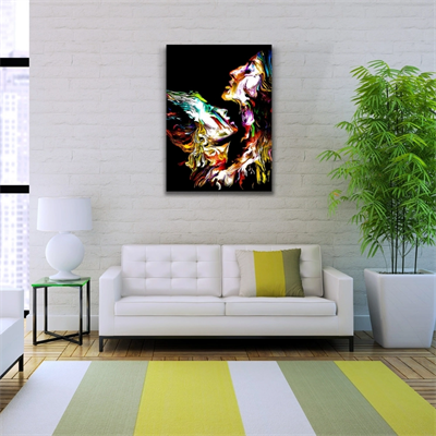 Dekoratif , Soyut , Renkli  Kanvas Tablo 50 x 70