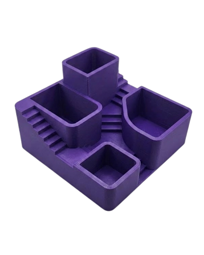 Dekoratif 3D Kaktüs Saksısı Çok Bölmeli Minimal Bitki Düzenleyici