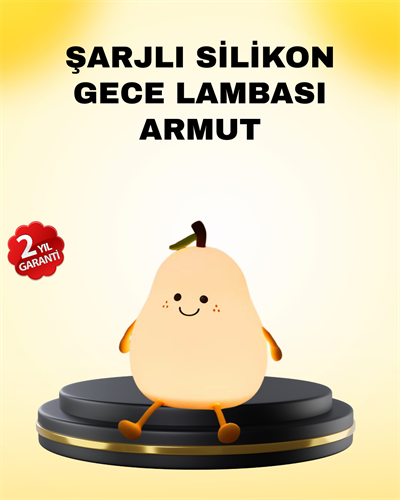Dekoratif Armut LED Lamba Renk Ayarlı Şarj Edilebilir