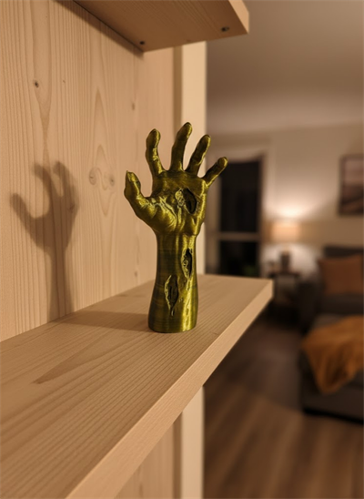 Dekoratif El Heykeli 22×7 cm Fantastik Koleksiyonluk Masaüstü Figür