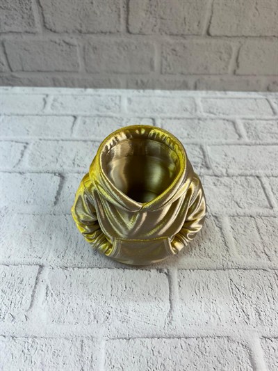 Dekoratif Gold Hoodie Kalemlik 10x10 cm
